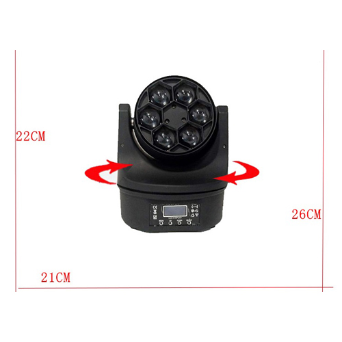 6 LED Bee Eye Moving Head 6 LED Bee Eye Moving Head